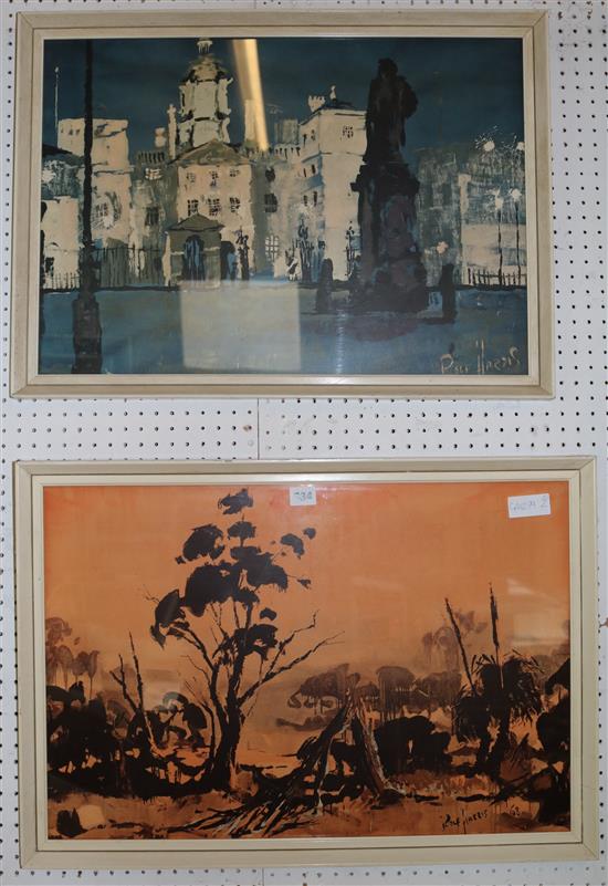 2 Rolf Harris prints